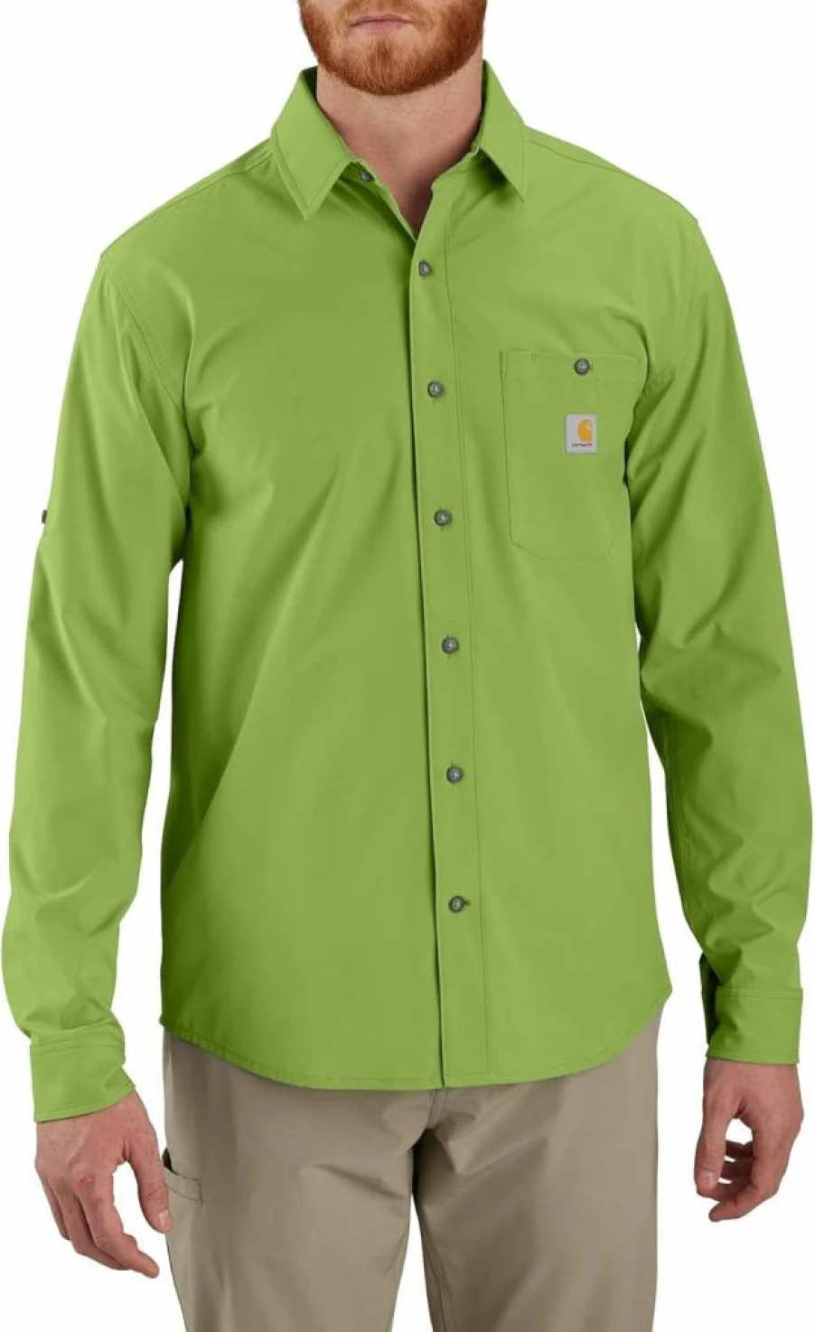 Carhartt Men's Force Sun Defender Relaxed Fit Lightweight Long Sleeve Shirt UPF Sun Protection Workwear