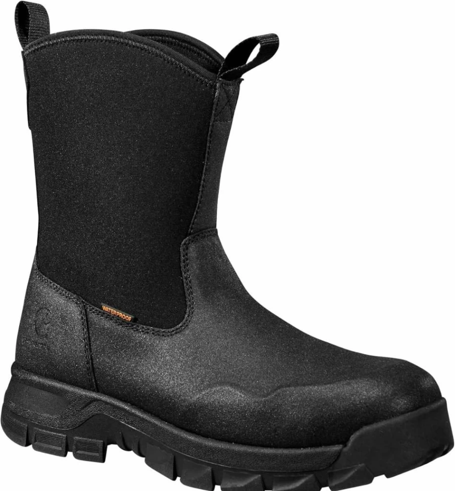 Carhartt Men's Kentwood 9 Inch Steel Toe Waterproof Wellington Work Boots for Industrial Safety