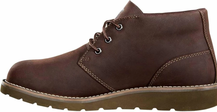 Carhartt Men's Fw4004M Wedge Plain Toe Chukka Boots - Durable Work Footwear