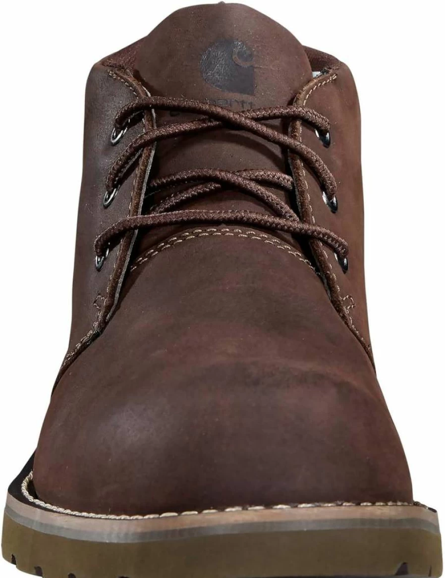 Carhartt Men's Fw4004M Wedge Plain Toe Chukka Boots - Durable Work Footwear
