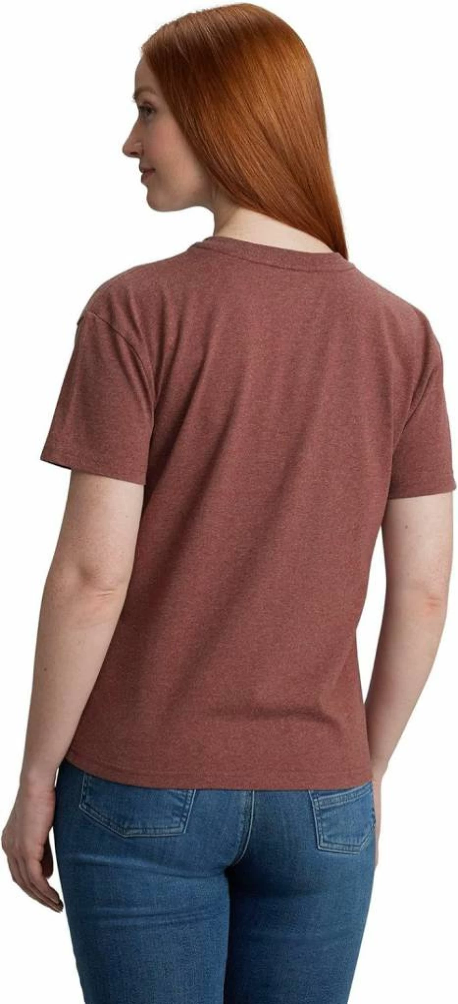 Carhartt Women's Loose Fit Short-Sleeve Heavyweight Henley T-Shirt - Durable Casual Workwear Top