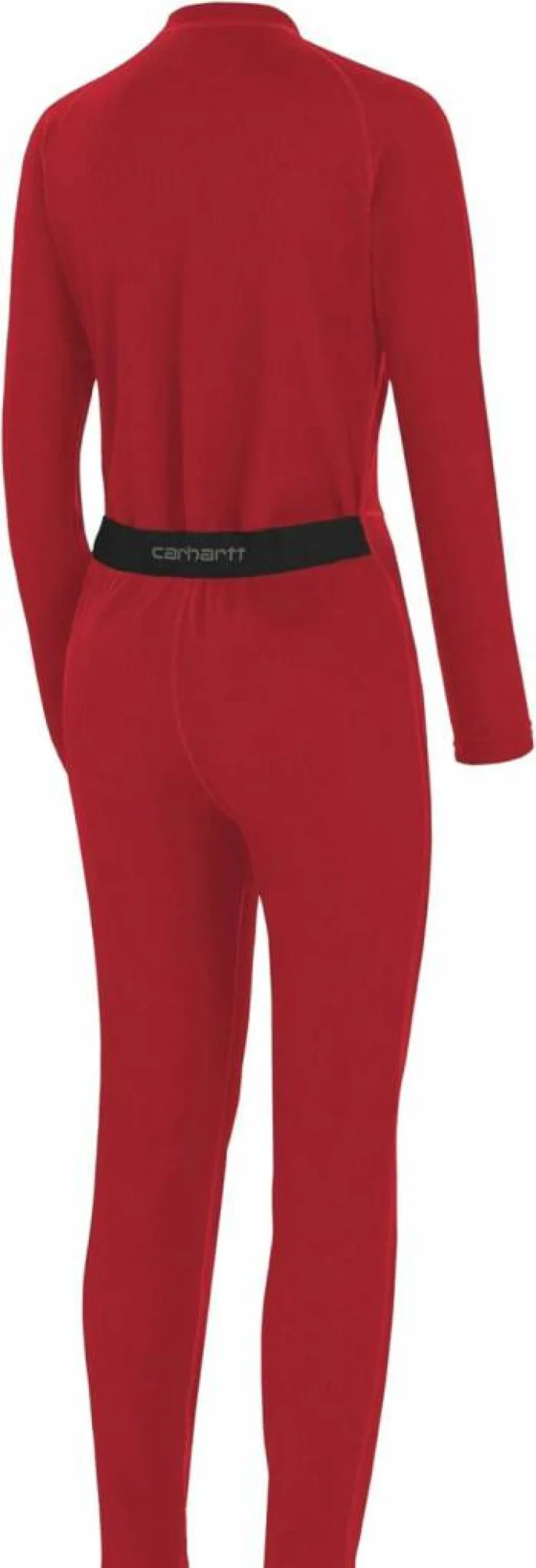 Carhartt Women's Midweight Waffle-Knit Zip-Front Union Suit - Cotton Blend Thermal Onesie