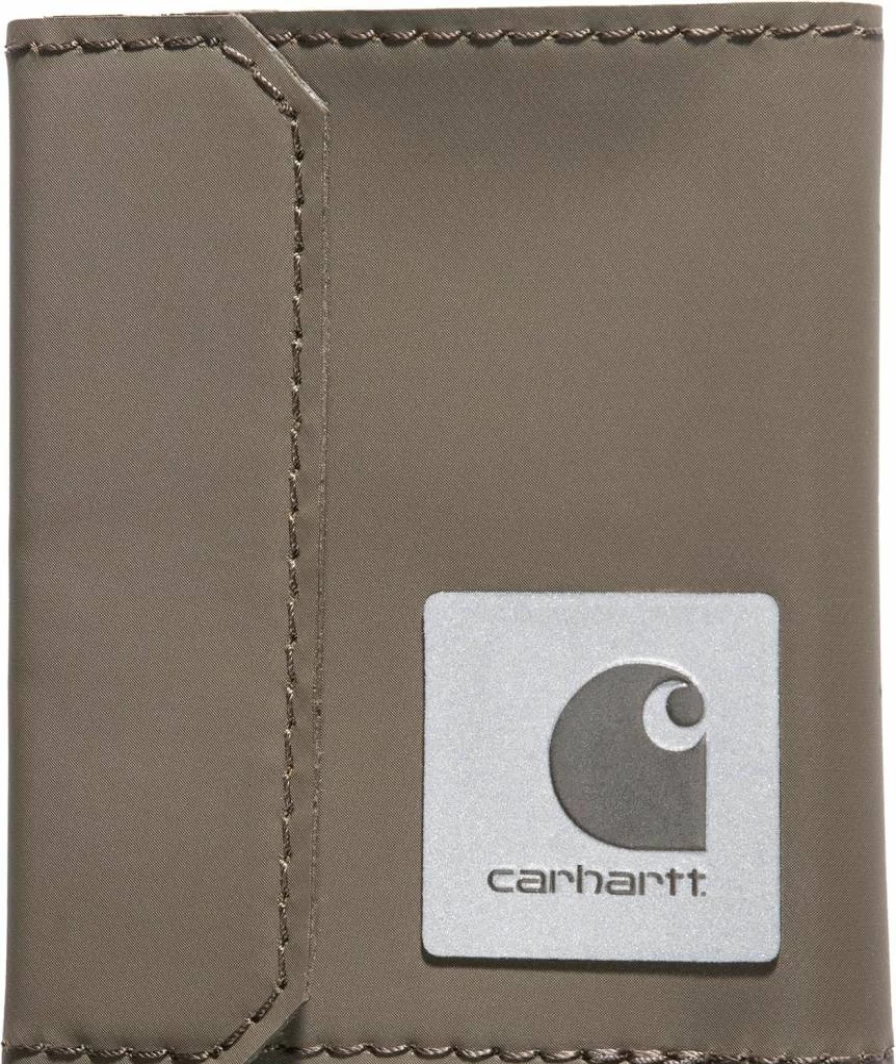 Carhartt Men's Water-Resistant Fold-Over Leather Wallet B0000239