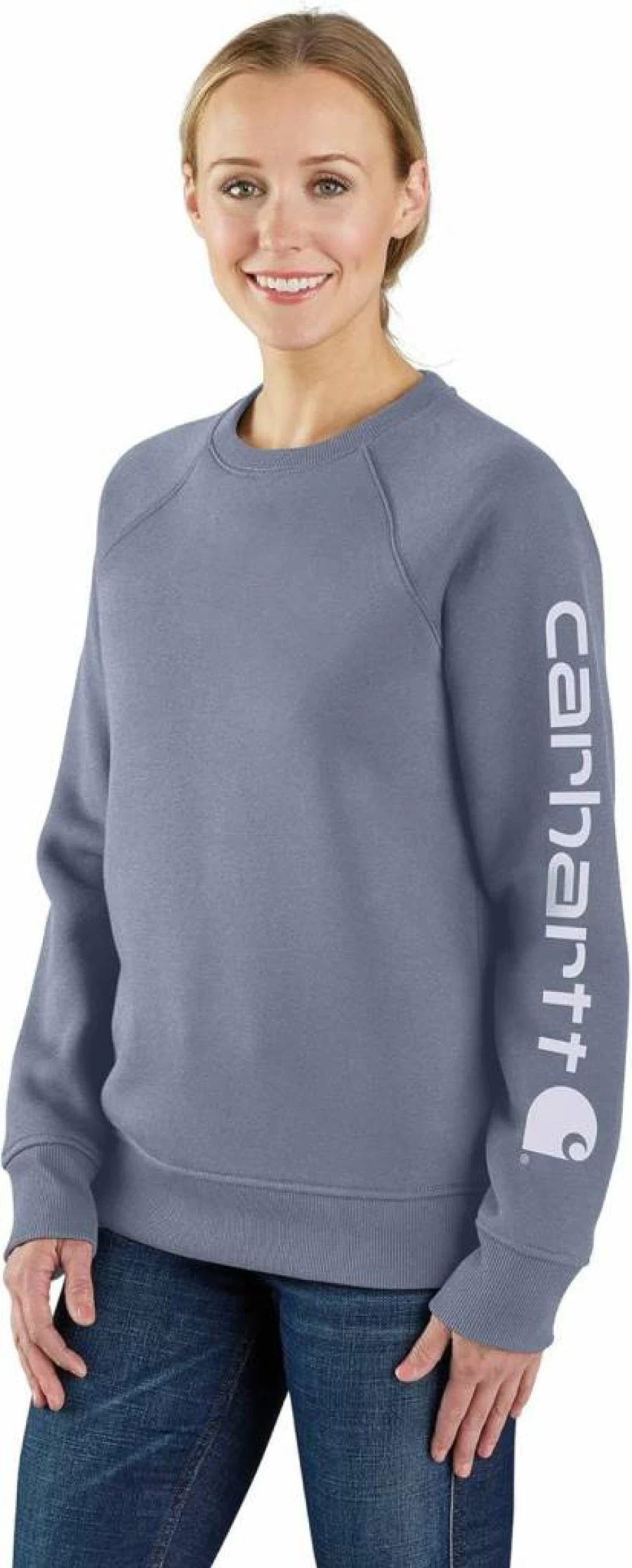 Carhartt Women's Relaxed Fit Midweight Graphic Crewneck Sweatshirt 106718