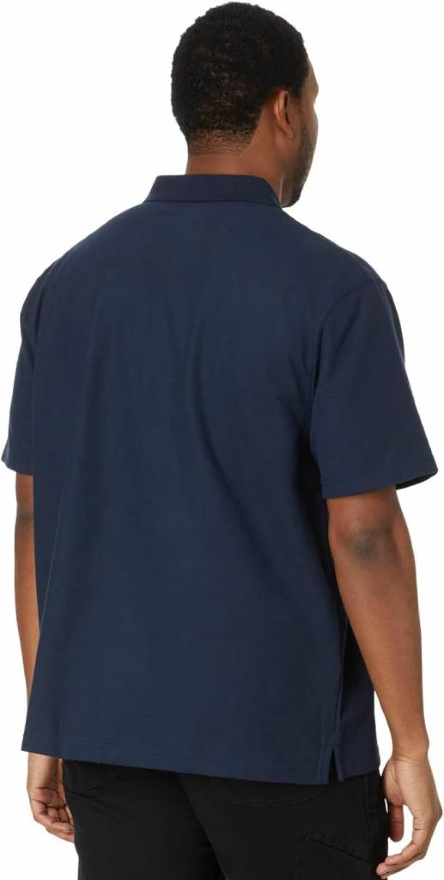 Carhartt Men's Loose Fit Short Sleeve Pocket Polo Shirt - Midweight Cotton Workwear Top