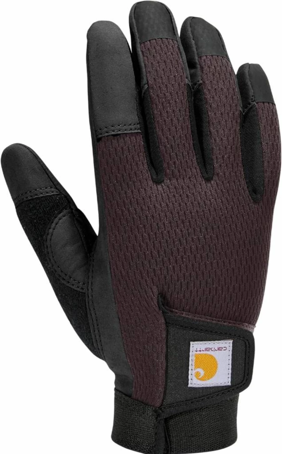 Carhartt Women's Touchscreen Leather Work Gloves High Dexterity Secure Cuff for Sensitive Tasks
