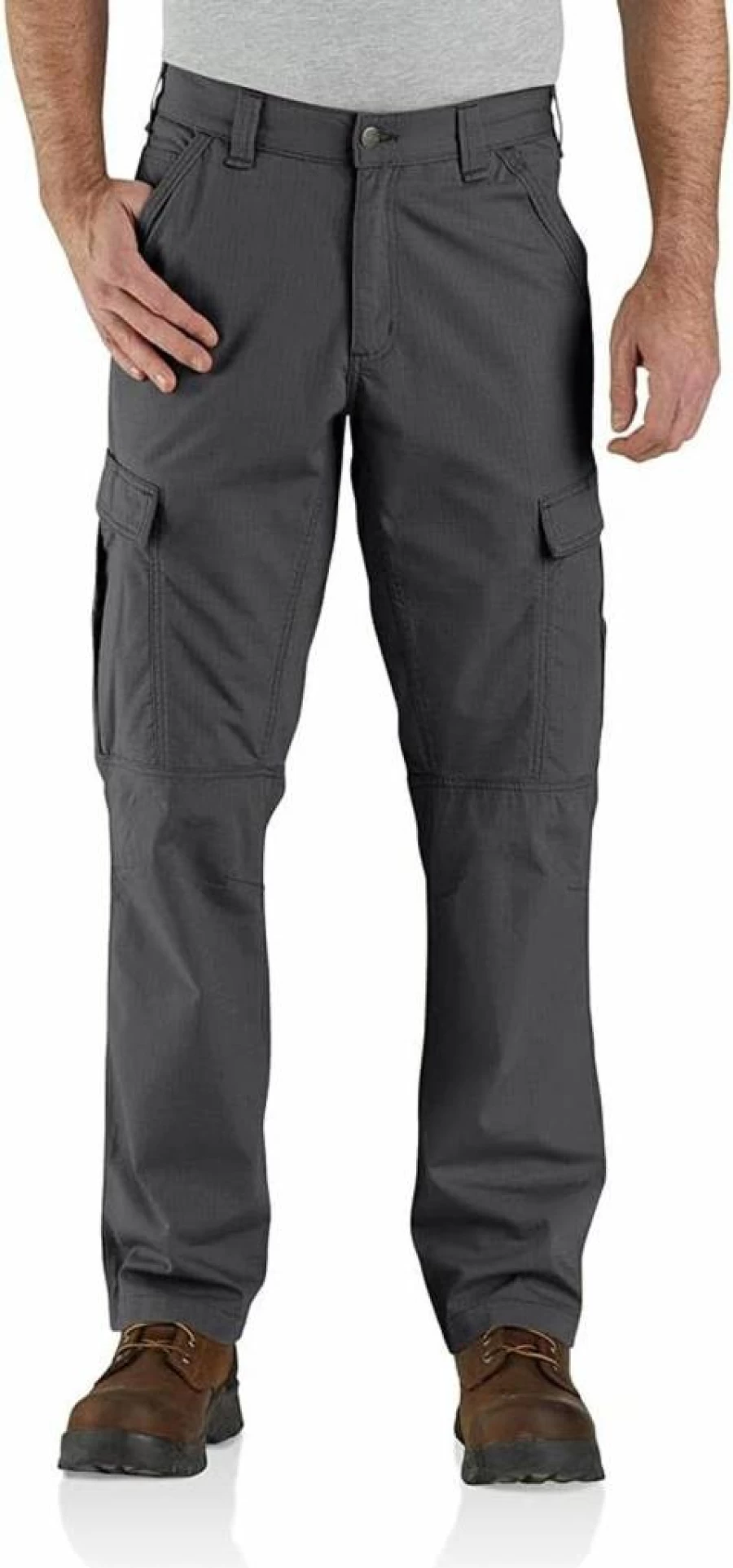 Carhartt Men's Relaxed Fit Ripstop Cargo Pants Durable Workwear for Tough Jobs