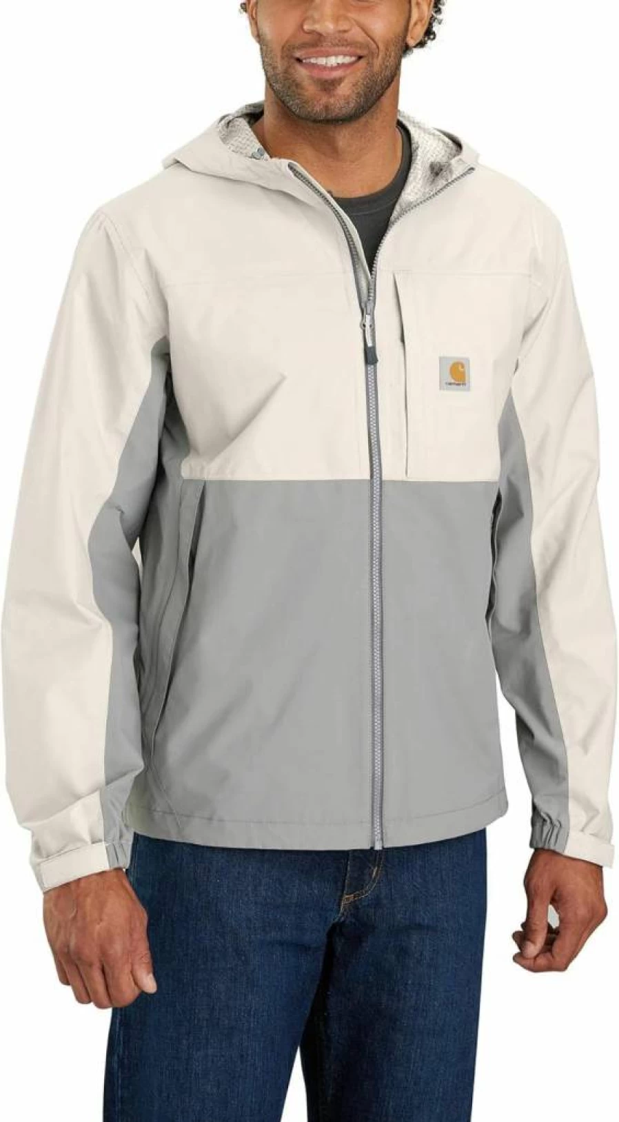 Carhartt Men's Lightweight Packable Storm Defender Jacket - Relaxed Fit Water-Resistant Outerwear