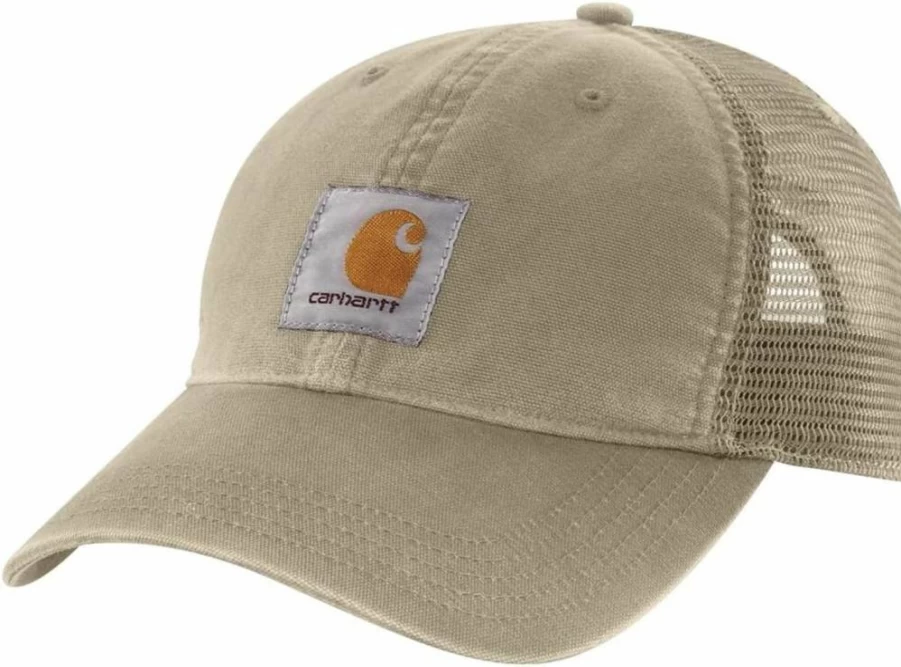 Carhartt Men's Buffalo Sandstone Mesh Back Baseball Cap
