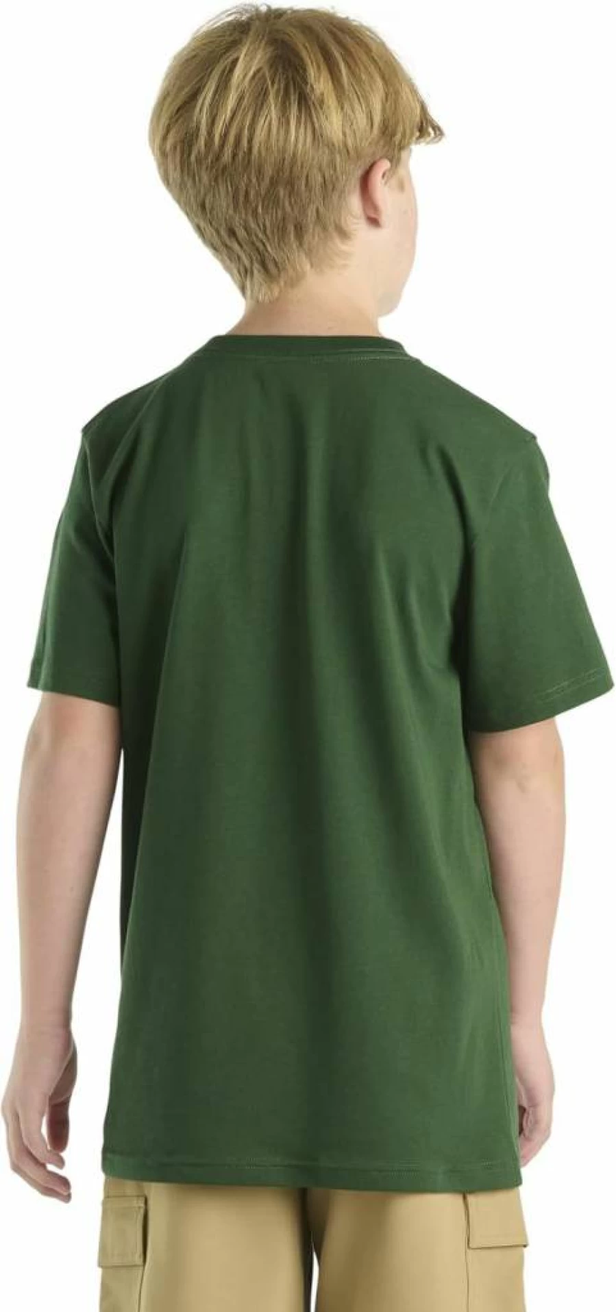 Carhartt Boys' Short-Sleeve Logo T-Shirt - Ca6156 Kids' Casual Tee