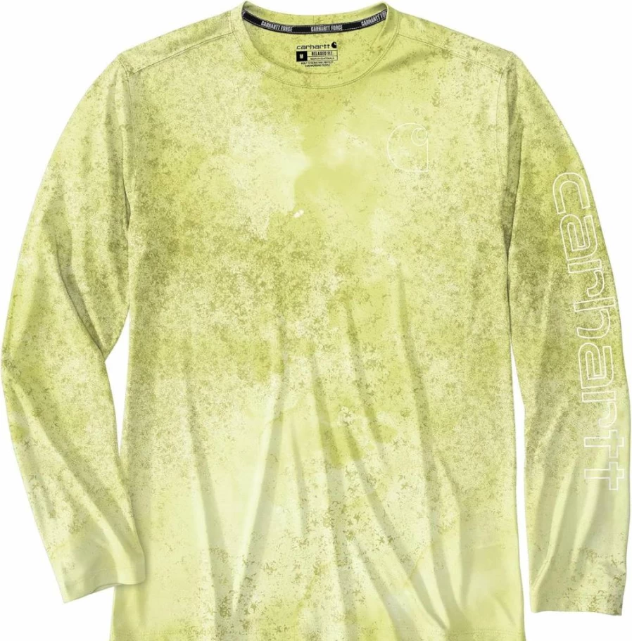 Carhartt Men's Force Sun Defender Lightweight Long-Sleeve Shirt UPF Sun Protection Workwear