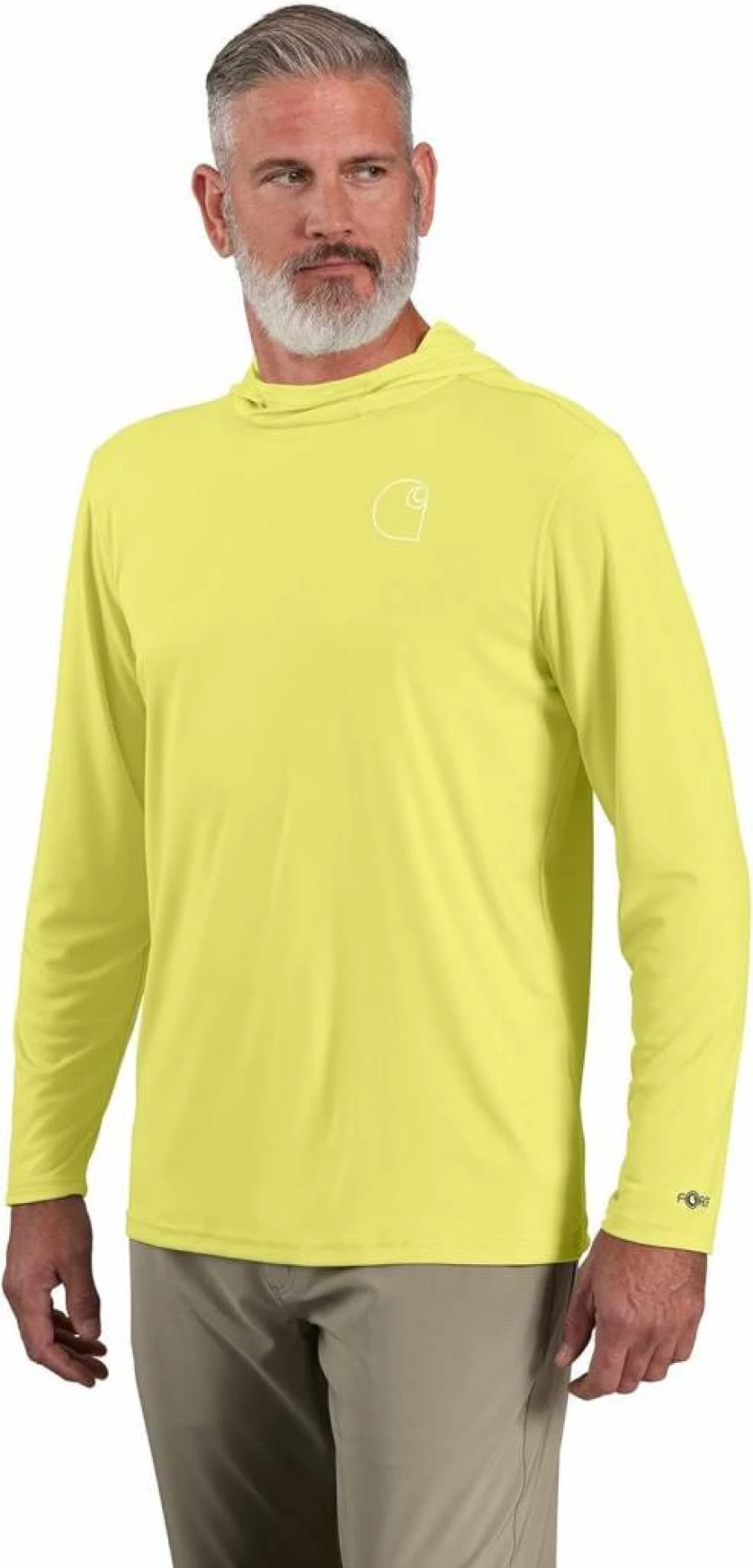 Carhartt Men's Force Sun Defender Lightweight Long-Sleeve Hoodie UPF Protection Workwear