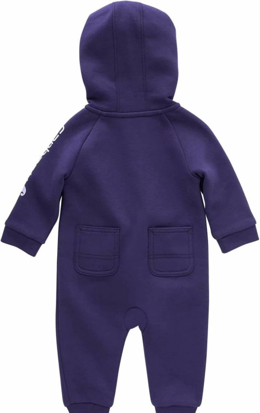 Carhartt Kids Quilted Long-Sleeve Zip-Front Hooded Coverall CM9758 - Durable Workwear for Boys & Girls