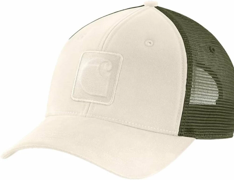 Carhartt Men's Classic Canvas Logo C Cap - Durable Adjustable Dad Hat for Work & Outdoor