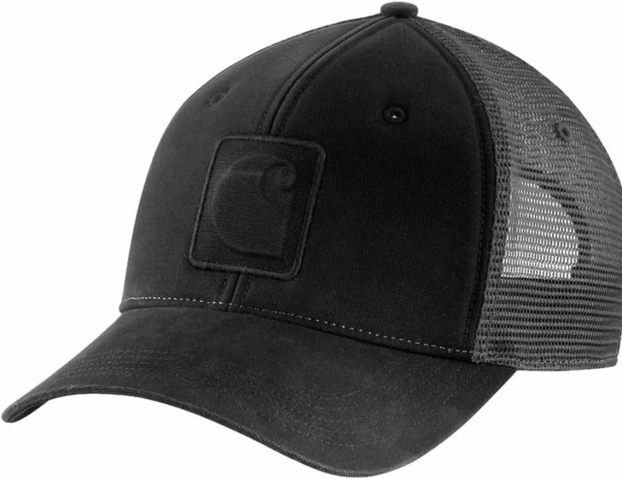 Carhartt Men's Classic Canvas Logo C Cap - Durable Adjustable Dad Hat for Work & Outdoor