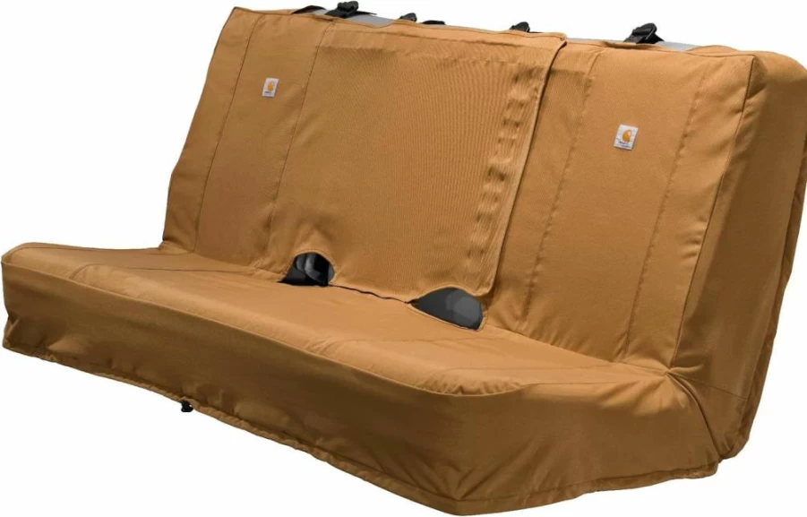 Carhartt Universal Bench Seat Cover - Durable One Size Fits All - Gravel Resistant Truck & SUV Accessory