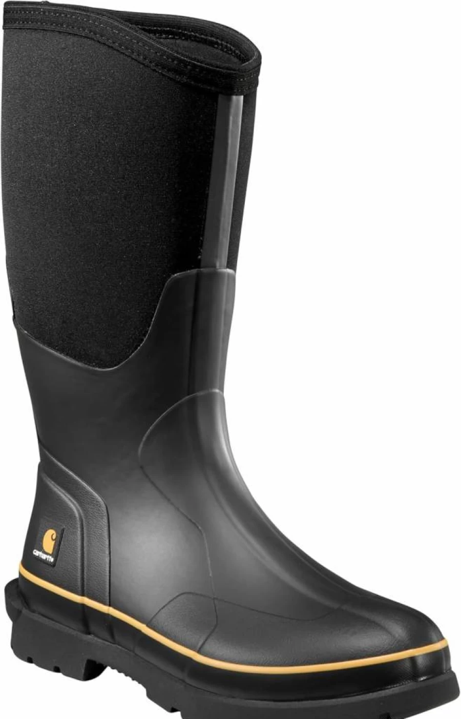 Carhartt Men's Knee High Waterproof Rubber Work Boots - 15 Inch Durability for Outdoor Safety