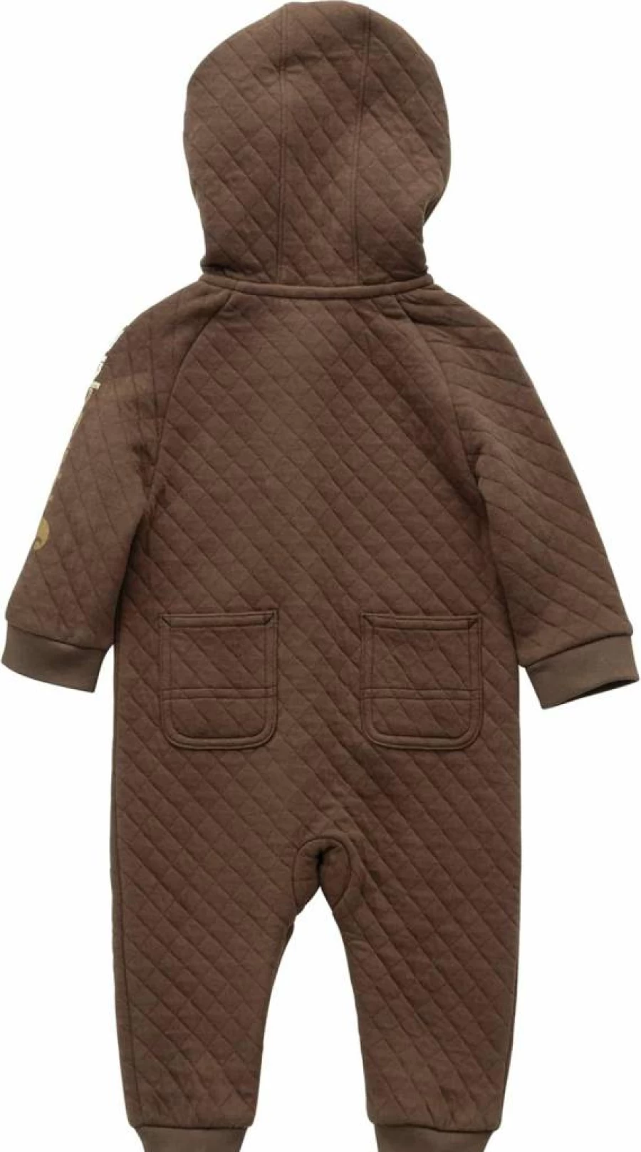 Carhartt Kids Quilted Hooded Zip-Front Coverall CM8773 - Durable Long-Sleeve Jersey Overalls for Boys