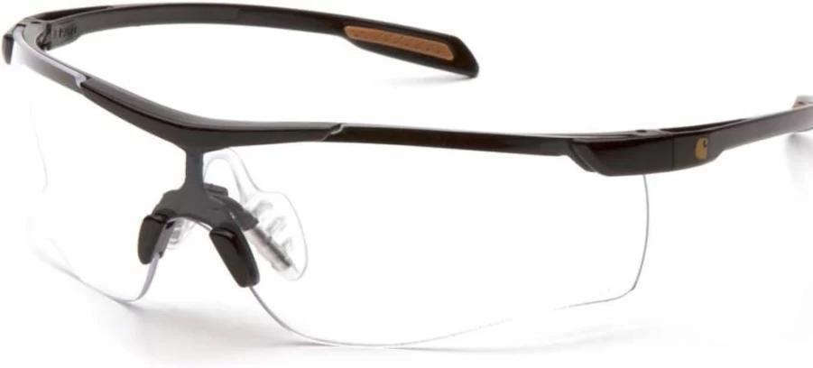 Carhartt Cayce CHB918ST Safety Glasses with Sandstone Bronze Lens - Durable Protective Eyewear