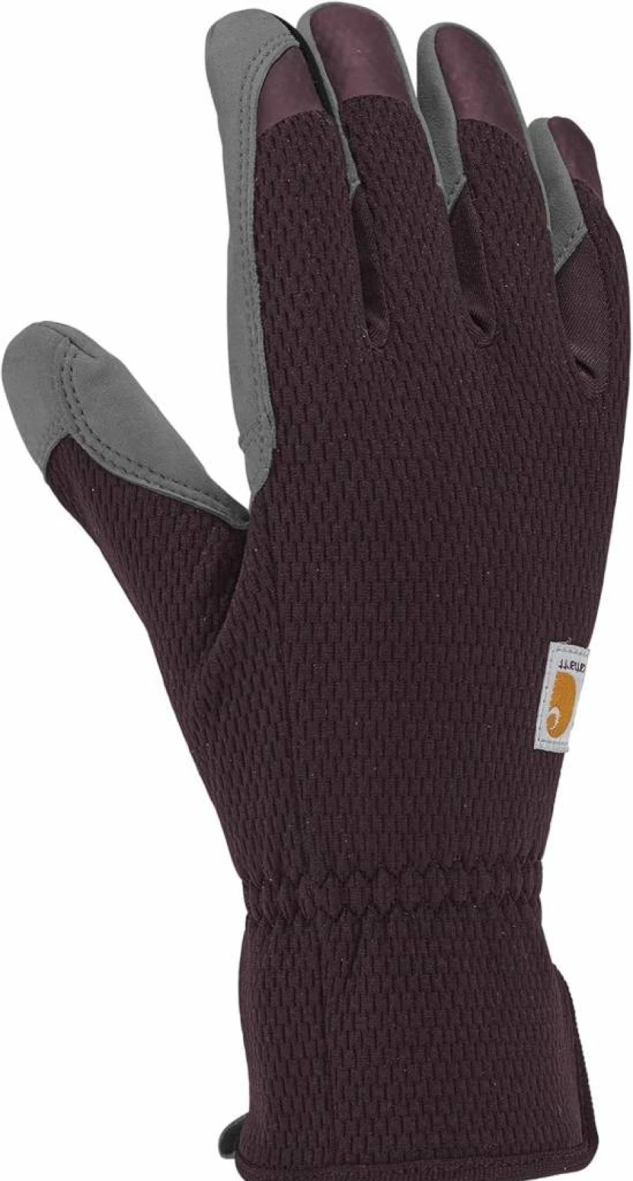 Carhartt Women's Touchscreen Work Gloves with Padded Palm and Long Cuff for Dexterity