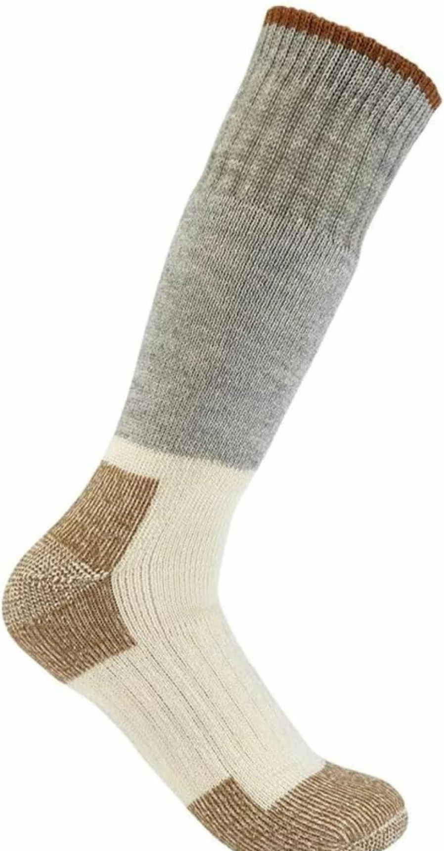 Carhartt Men's Arctic Heavyweight Boot Socks - Merino Wool Blend for Warmth & Durability