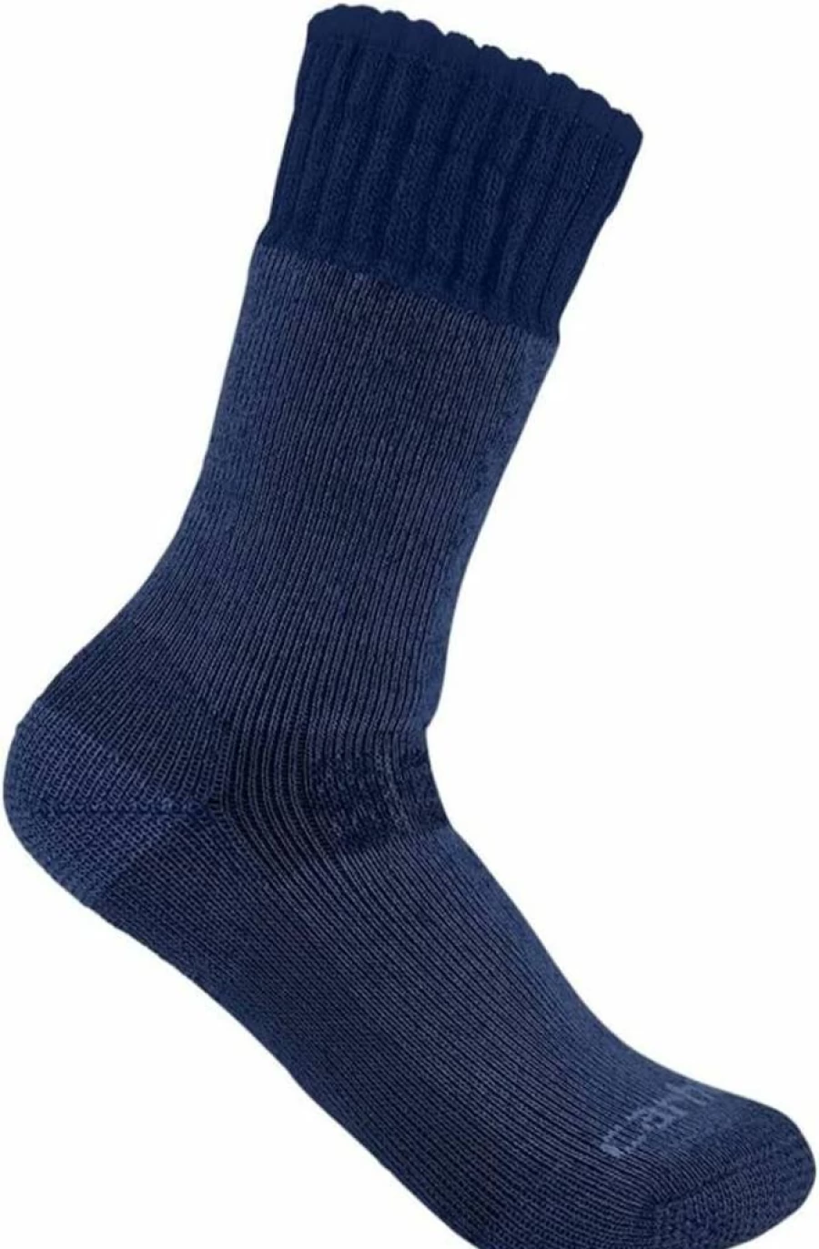 Carhartt Men's Heavyweight Boot Socks - Synthetic-Wool Blend for Durability & Warmth
