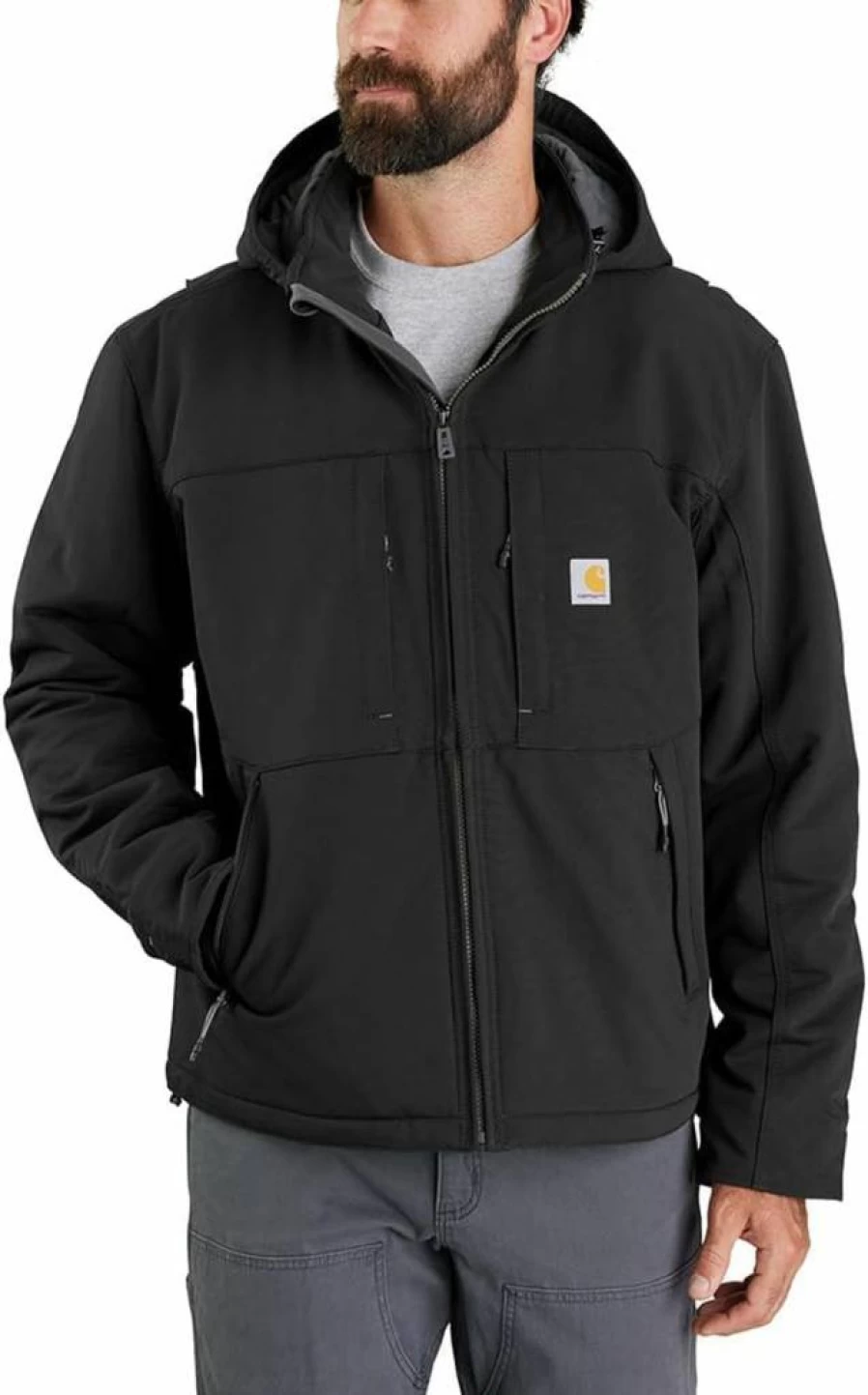 Carhartt Men's Super Dux Insulated Jacket - Relaxed Fit, Heavy Duty Workwear, Warm Winter Coat