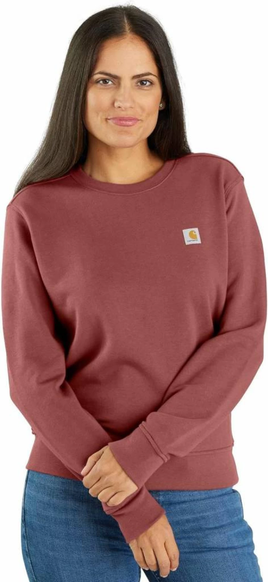 Carhartt Women's Relaxed Fit Tencel Blend Sweatshirt | Soft Comfort Pullover