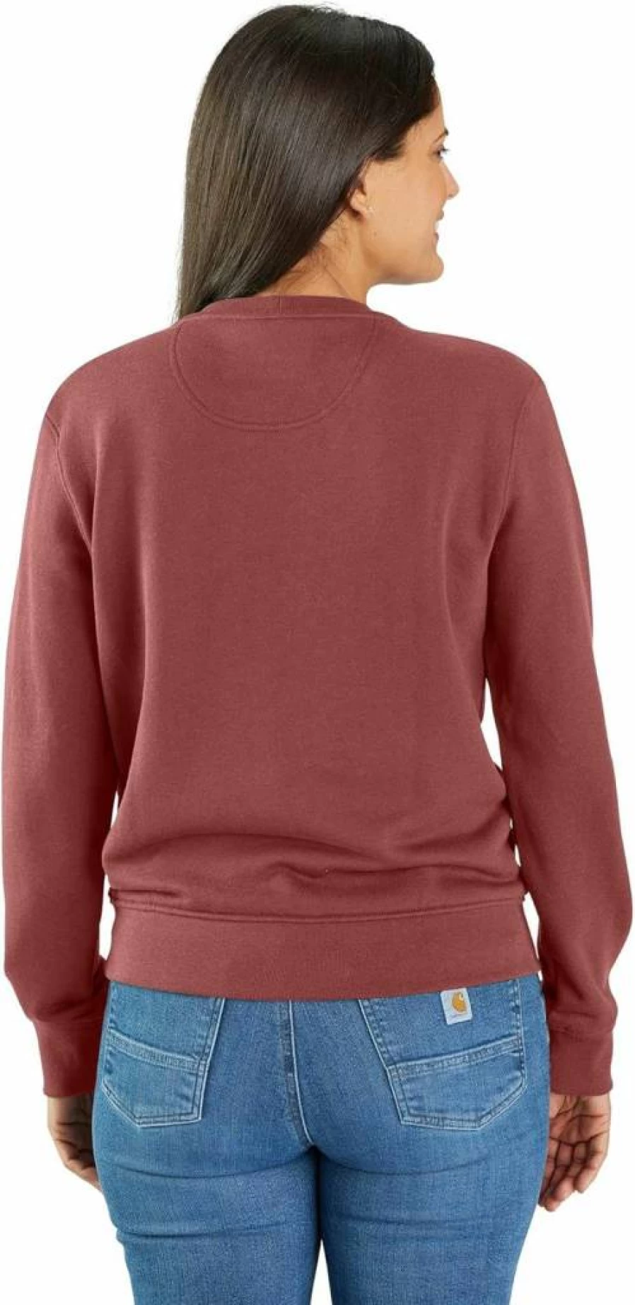 Carhartt Women's Relaxed Fit Tencel Blend Sweatshirt | Soft Comfort Pullover