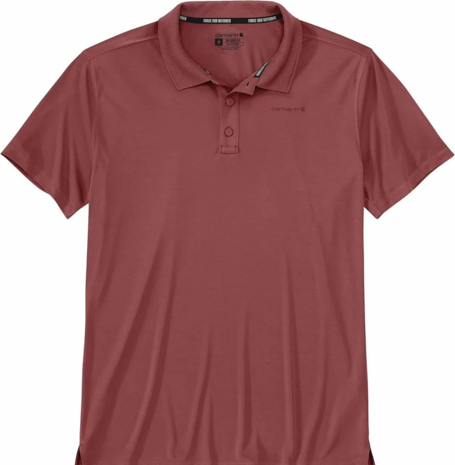 Carhartt Men's Force Sun Defender Relaxed Fit Lightweight Short Sleeve Shirt 106901 UPF Sun Protection Workwear