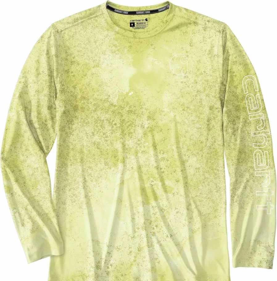 Carhartt Men's Force Sun Defender Lightweight Long-Sleeve Shirt UPF Protection Workwear