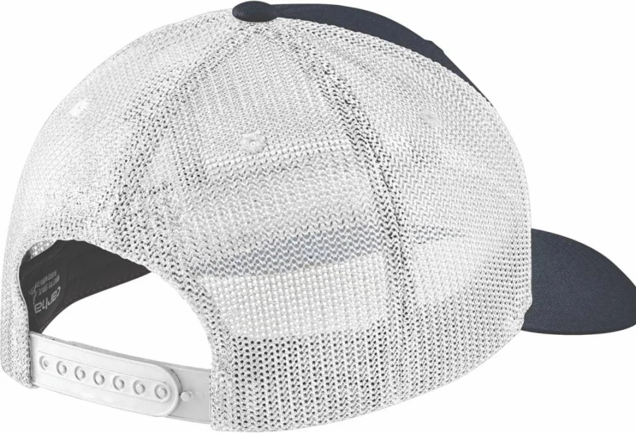 Carhartt Men's Canvas Mesh-Back Adjustable Baseball Cap with Built Patch - 106928