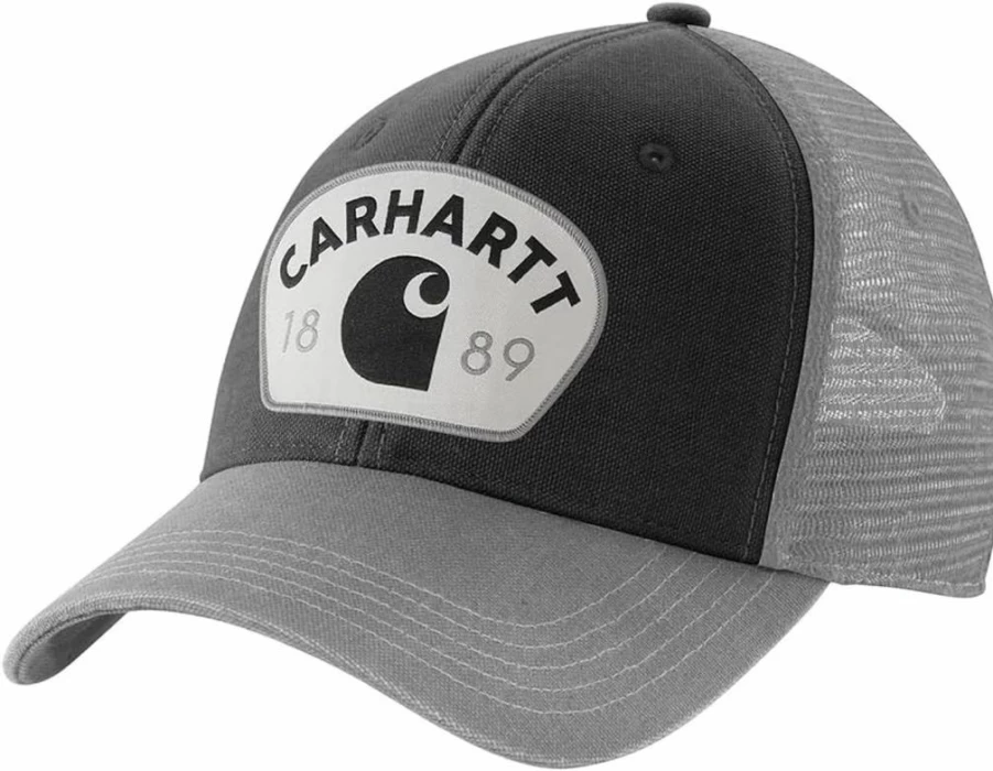 Carhartt Men's 1889 Canvas Mesh-Back Patch Cap - 106743
