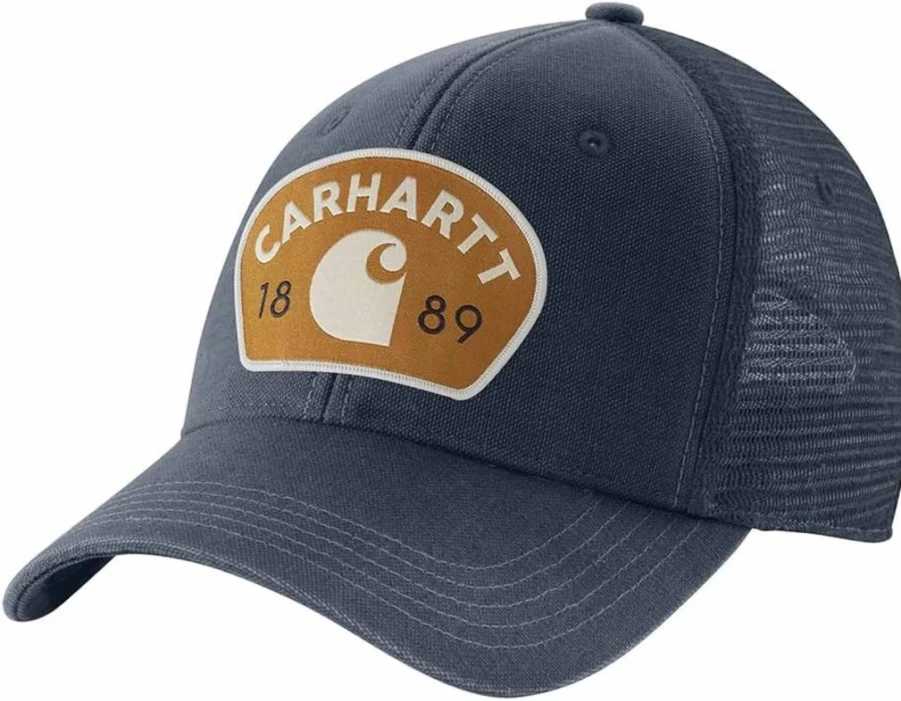 Carhartt Men's 1889 Canvas Mesh-Back Patch Cap - 106743
