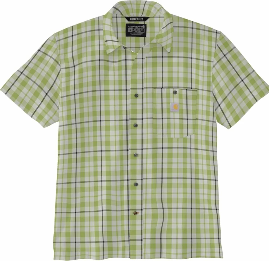 Carhartt Men's Force Sun Defender Relaxed Fit Lightweight Short Sleeve Shirt 106747