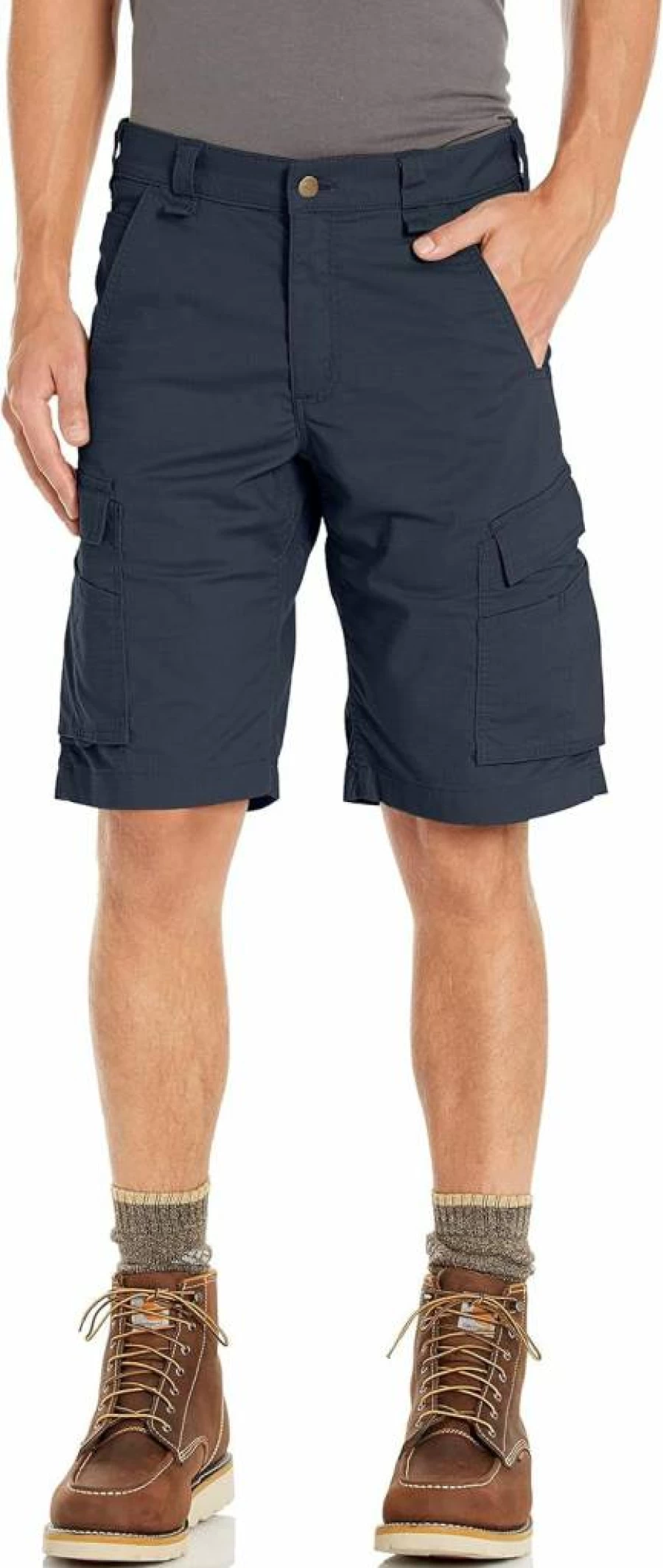 Carhartt Men's Relaxed Fit Ripstop Cargo Shorts Durable Workwear