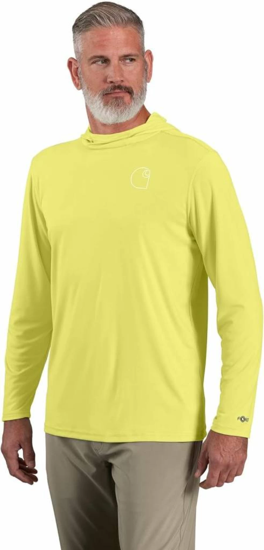 Carhartt Men's Force Sun Defender Lightweight Long-Sleeve Hoodie UPF Protection Workwear
